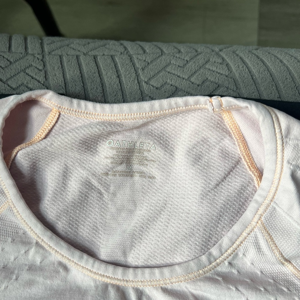 Athleta Blush Pink Performance Top